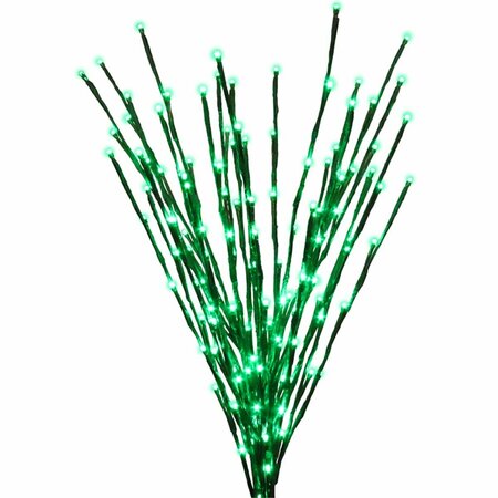 GOLDENGIFTS Green LED Christmas Decoration, 6PK GO2188240